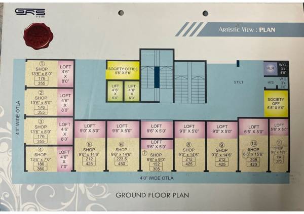  baba-sai-palce-chsl Baba Sai Palce Cluster Plan
