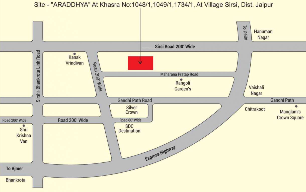 Images for Location Plan of Dhanuka Araddhya