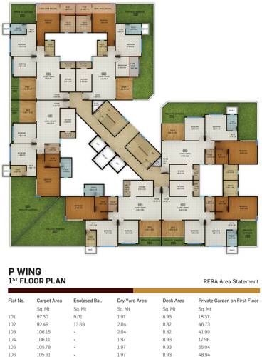 Images for Cluster Plan of Kolte Patil Centria