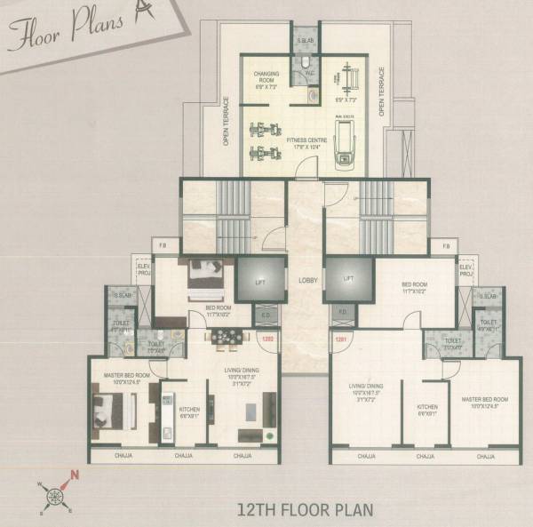 Images for Cluster Plan of Dinsha Olive