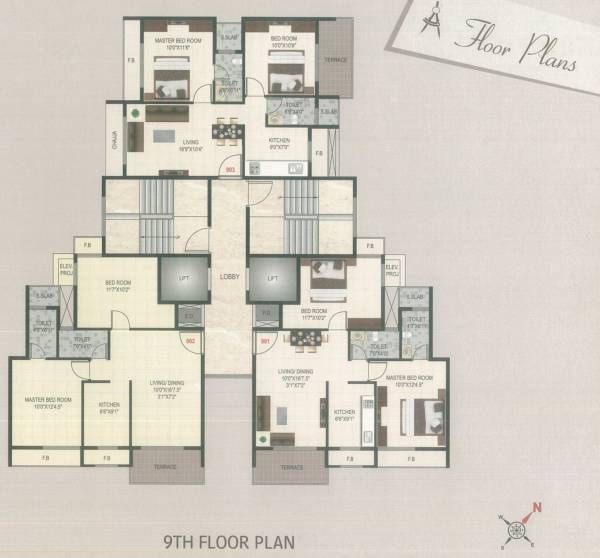 Images for Cluster Plan of Dinsha Olive