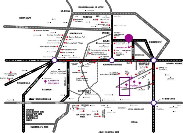 Images for Location Plan of Vivansaa Amaryllies Boulevard
