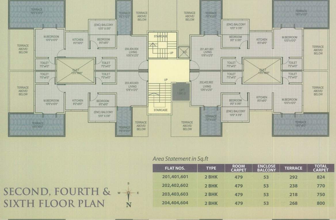 Images for Cluster Plan of Krushnarang Skylight