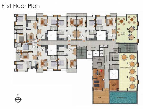  eco-valley Eco Valley Cluster Plan for 1st Floor