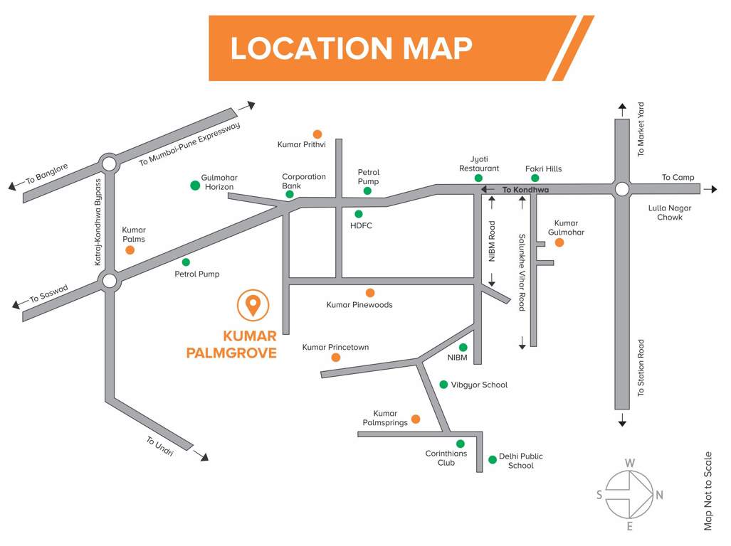  palmgrove pune Images for Location Plan of Kumar Palmgrove 