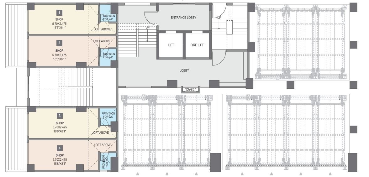  greenaria building b B Cluster Plan