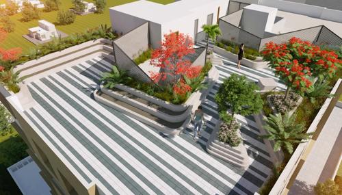  greenaria-building-b Landscape Garden and Tree Planting