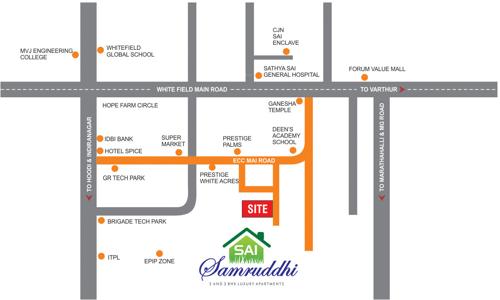  sai-samruddhi Images for Location Plan of DLR Sai Samruddhi