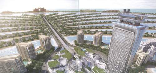 Images for Elevation of Nakheel The Palm Tower