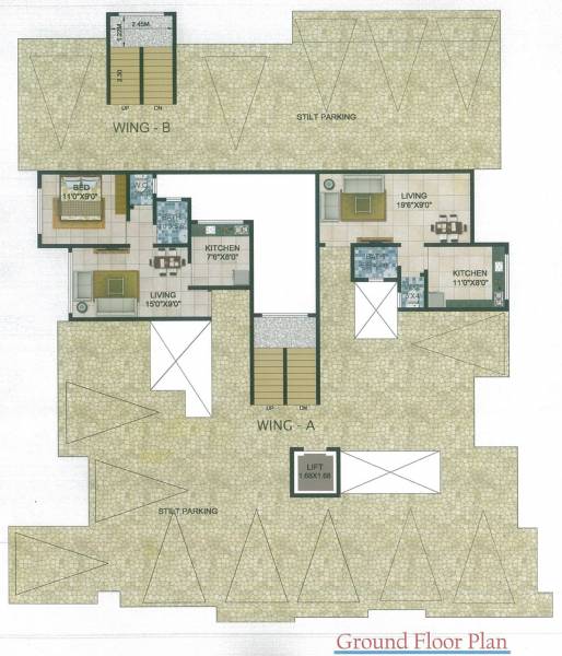 Images for Cluster Plan of Laxmi Waman Heights