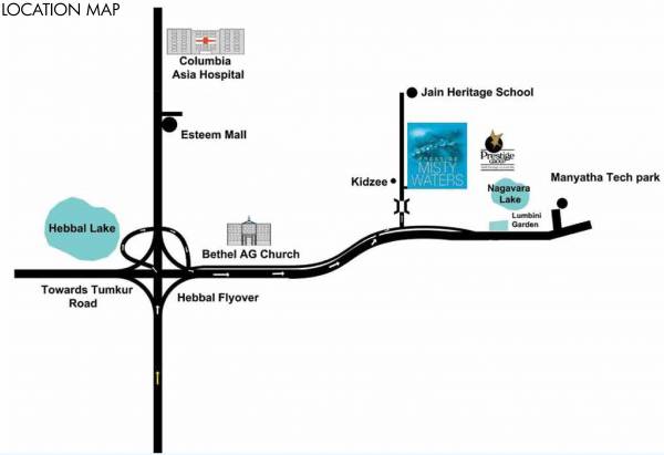 Images for Location Plan of Prestige Misty Waters Vista Tower Images for Location Plan of Prestige Misty Waters Vista Tower