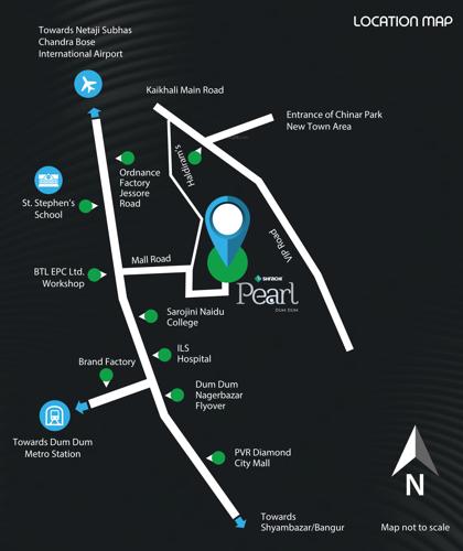  pearl Images for Location Plan of Shrachi Pearl