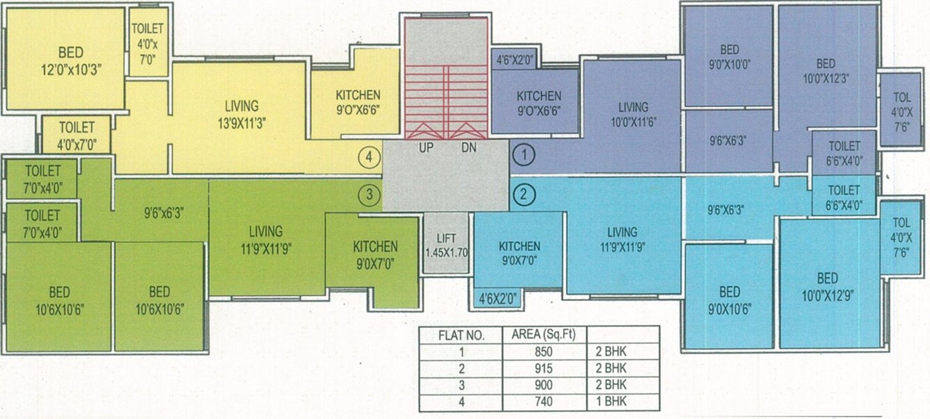 Images for Cluster Plan of Emmanuel Carnival Residency 1