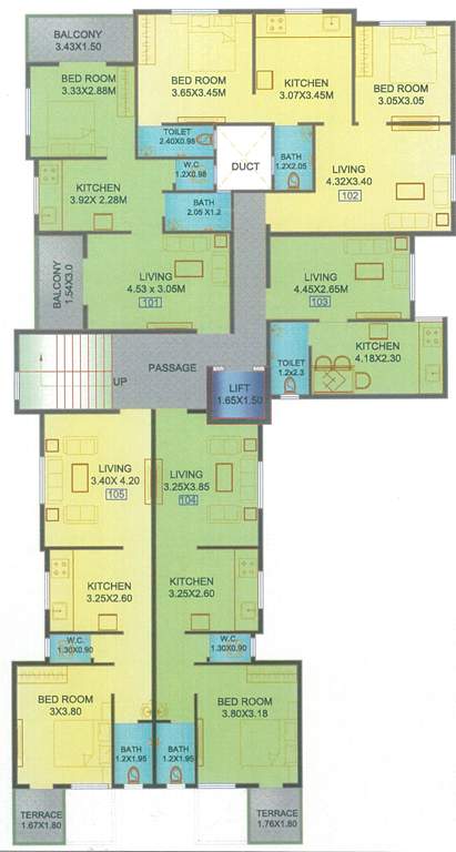 Images for Cluster Plan of Shree Samarth Radhika Regency