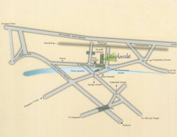 Images for Location Plan of Subhagya Saptarshi Residency C Wing