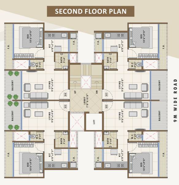Images for Cluster Plan of Supcon Shree Sadan
