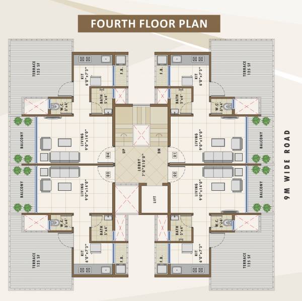 Images for Cluster Plan of Supcon Shree Sadan