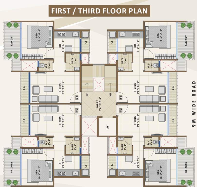 Images for Cluster Plan of Supcon Shree Sadan