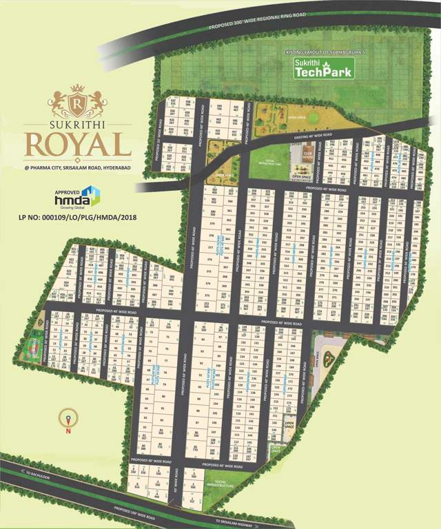  sukrithi royal Images for Layout Plan of Subhagruha Sukrithi Royal