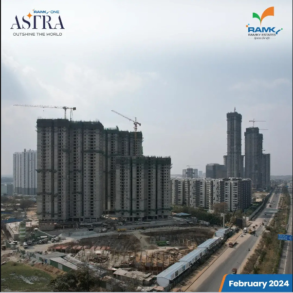  one astra Construction Status Feb 24