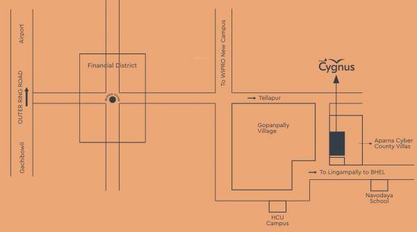  cygnus Location Plan