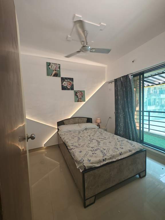  heights building no 2 d e f wing phase 1 ground plus 7th floor and phase 2 8th plus 12 floor Bedroom