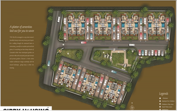  the-villas Layout Plan