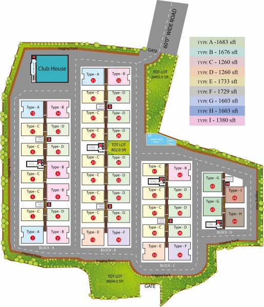 Images for Layout Plan of Sai Mirra Panchajanya