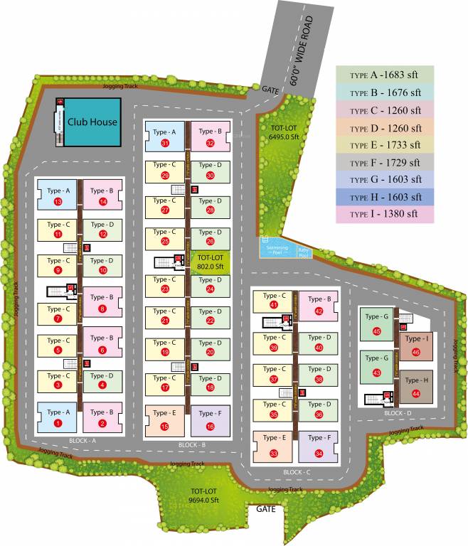 Images for Layout Plan of Sai Mirra Panchajanya