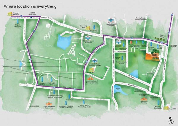 Images for Location Plan of Brigade Woods Images for Location Plan of Brigade Woods