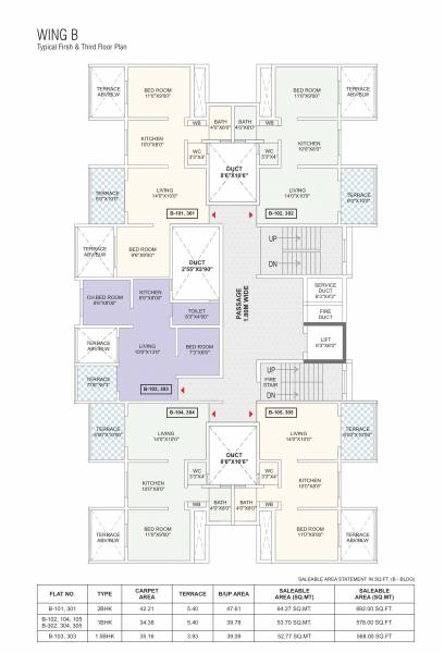 Images for Cluster Plan of G P Ratnadeep Wing B
