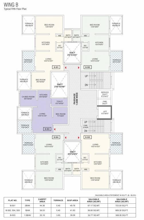 Images for Cluster Plan of G P Ratnadeep Wing B