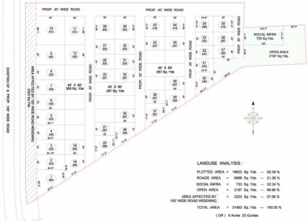 Images for Layout Plan of Srika Green Oasis