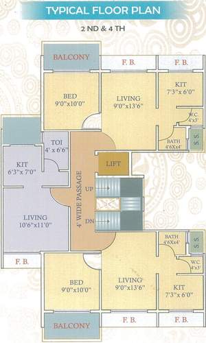 Images for Cluster Plan of Shree Gokul Niwas
