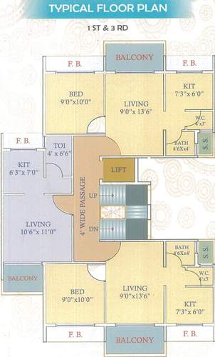 Images for Cluster Plan of Shree Gokul Niwas