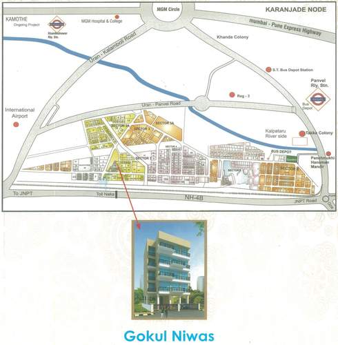  gokul-niwas Images for Location Plan of Shree Gokul Niwas