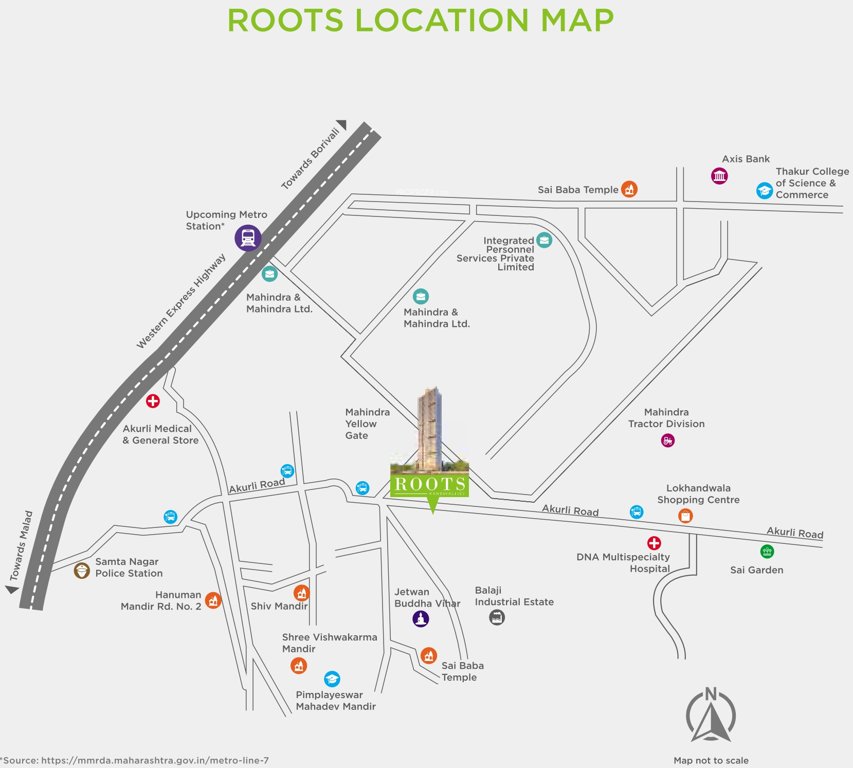  roots Location Plan