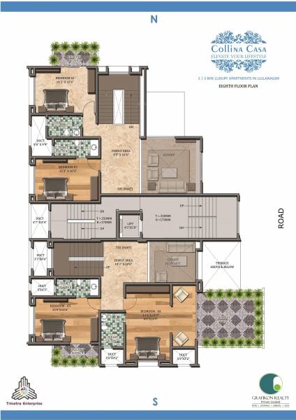 Images for Cluster Plan of Grafikon Collina Casa
