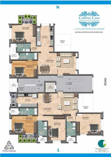 Images for Cluster Plan of Grafikon Collina Casa