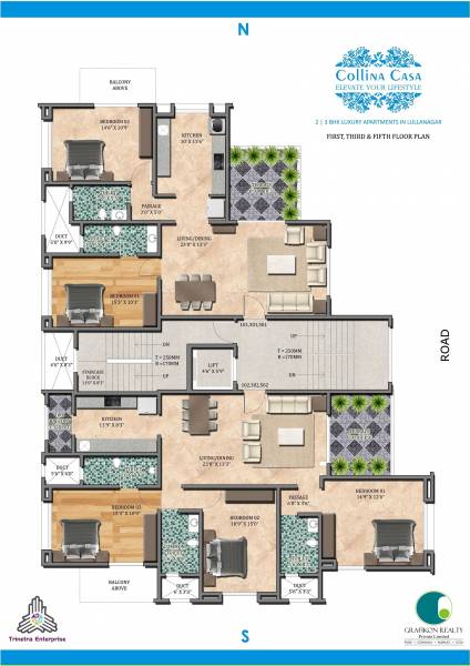 Images for Cluster Plan of Grafikon Collina Casa