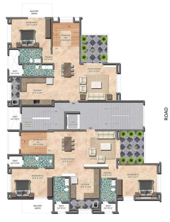 Images for Cluster Plan of Grafikon Collina Casa
