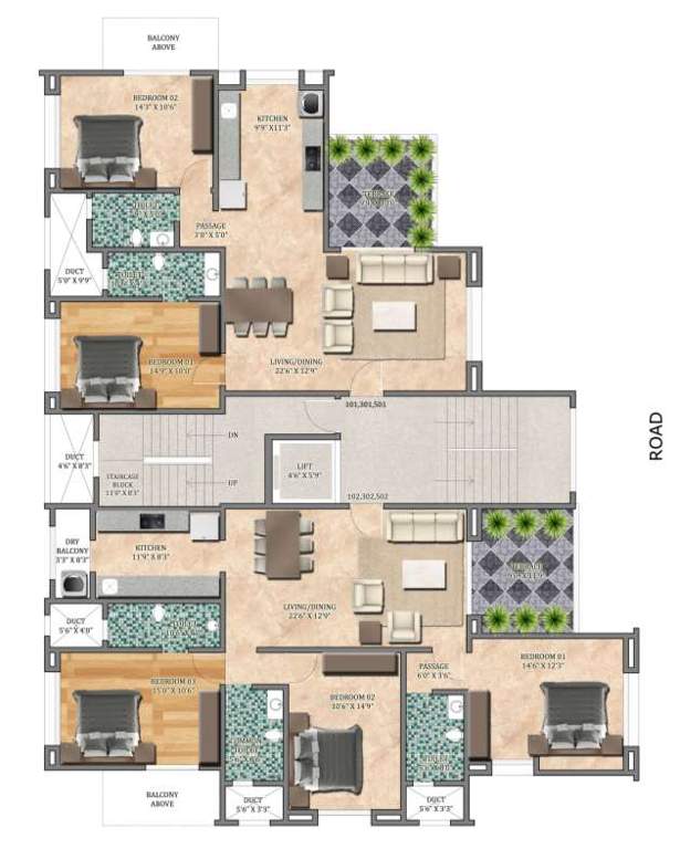 Images for Cluster Plan of Grafikon Collina Casa