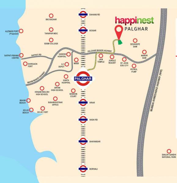  happinest-palghar-project-1-phase-iii Location Plan