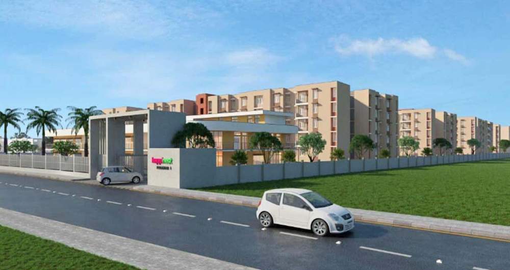  happinest palghar project 1 phase iii Elevation