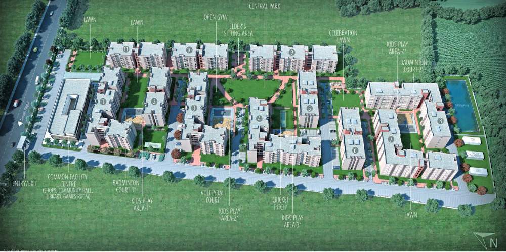  happinest palghar project 1 phase iii Master Plan