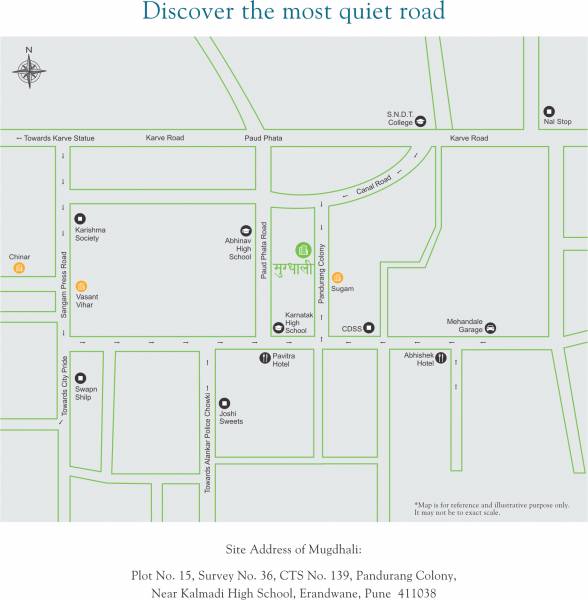 Images for Location Plan of Kotibhaskar Mugdhali Apartment Condominium