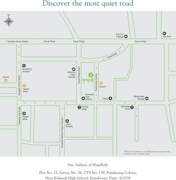 Images for Location Plan of Kotibhaskar Mugdhali Apartment Condominium