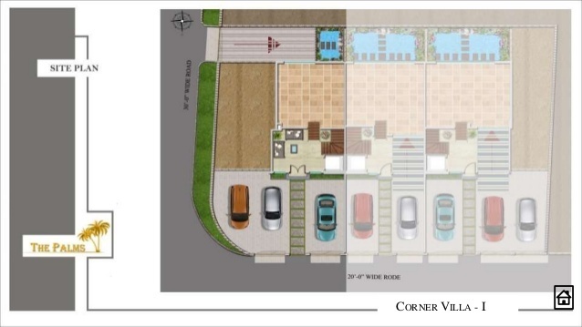  the palms Cluster Plan