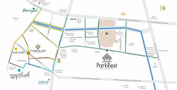  parkrest Location Plan