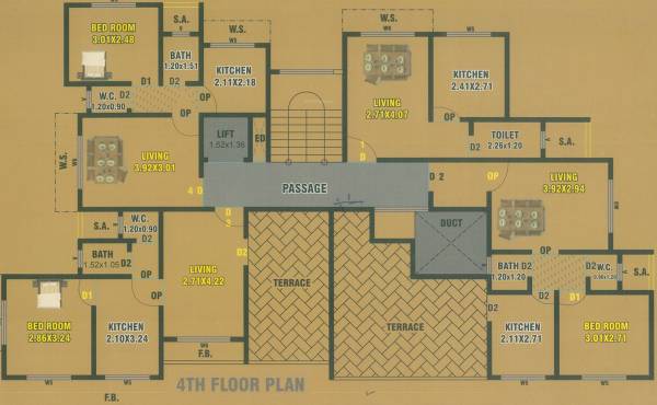 Images for Cluster Plan of Shivam Palace
